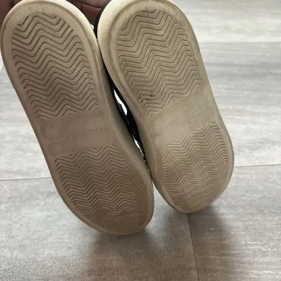 Vince Camuto Kayleena Tassel Loafer Platform Sneakers Black Slip On 9.5 - Picture 6 of 8